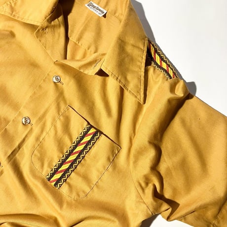 70's king loue bowling shirt