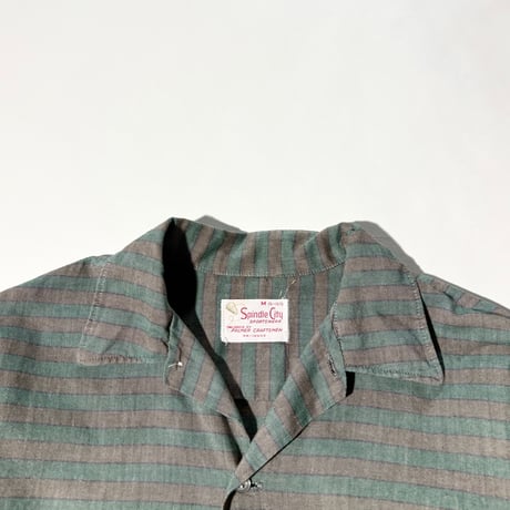 60’s vintage Open collar shirt