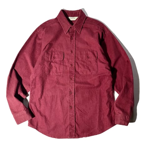 90’s FIVE BROTHER chamoiscloth shirt