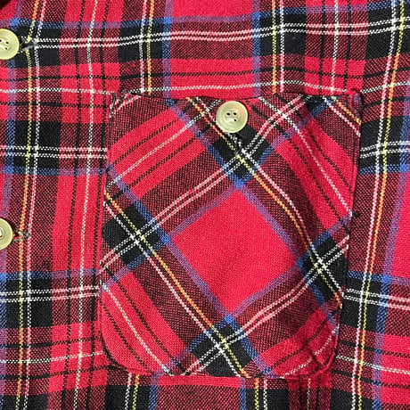 60’s vintage Open collar shirt