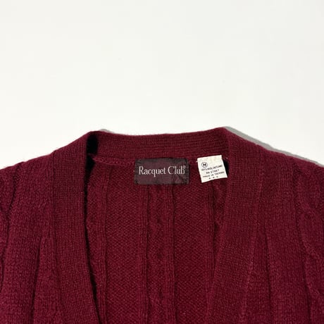 Racquet Club knit vest