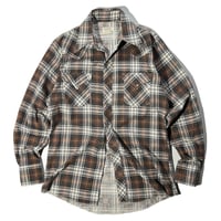STOCKMAN by PMC printed flannelette shirt