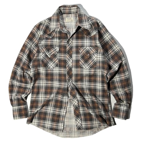 STOCKMAN by PMC printed flannelette shirt