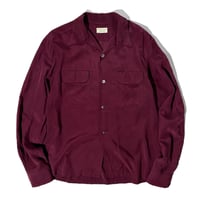 50’s vintage Open collar shirt