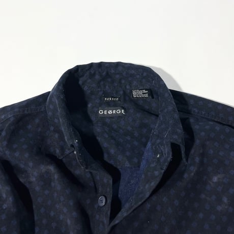 GEORGE faux suede shirt
