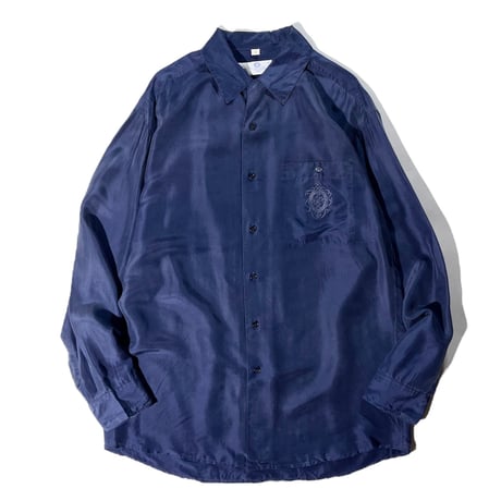 NEW FAST silk open collar shirt