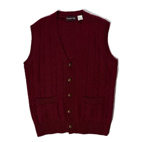 Racquet Club knit vest
