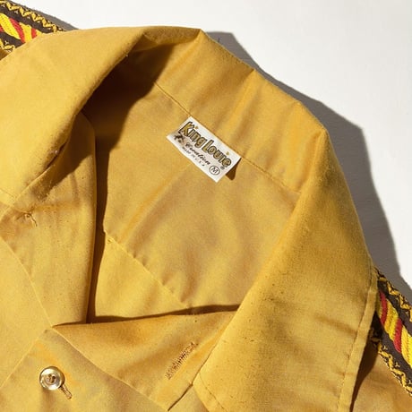 70's king loue bowling shirt