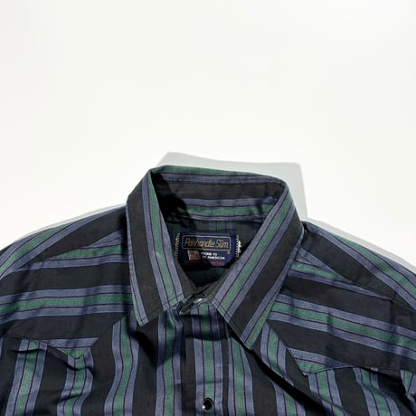 stripe western shirt