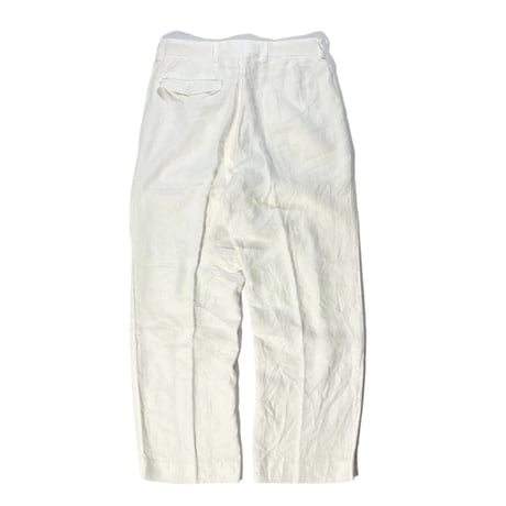 old linen pants