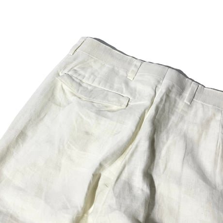 old linen pants