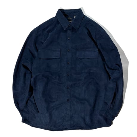 GEORGE faux suede shirt