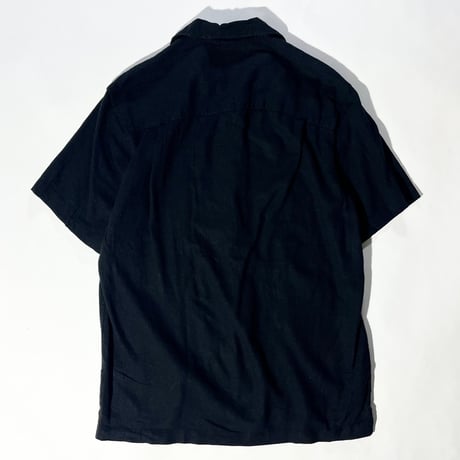 haggar open collar shirt shirt