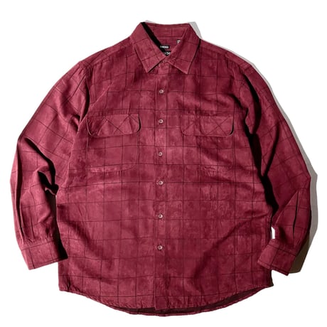 GEORGE faux suede shirt