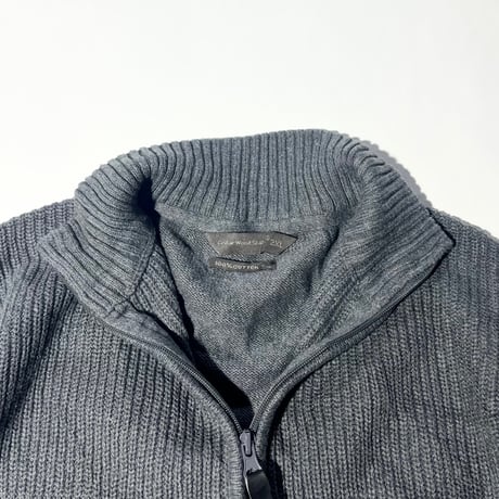 zip up knit