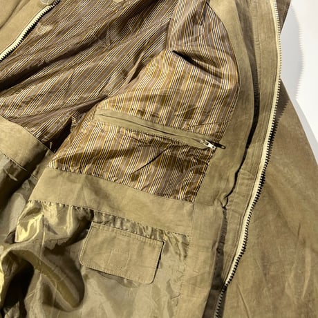old faux suede jacket