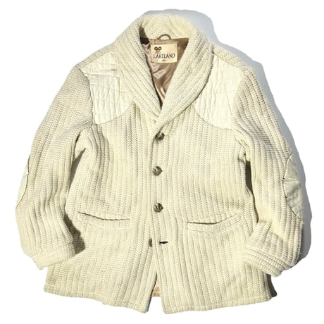 70′s LAKELAND shawl collar cardigan