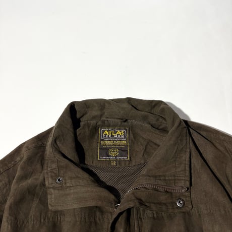 ATLAS faux suede jacket