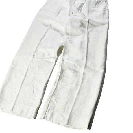 old linen pants