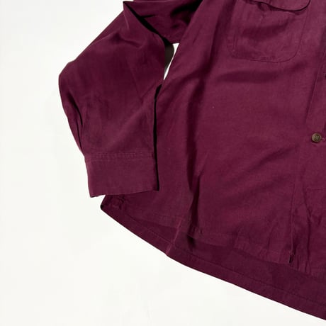 50’s vintage Open collar shirt