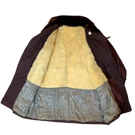 vintage boa coat