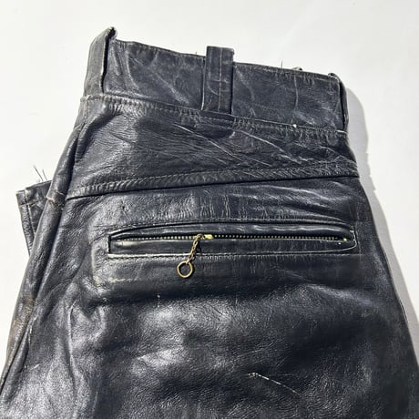 60’s~ vintage leather pants