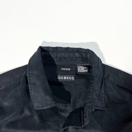 GEORGE faux suede shirt
