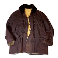 vintage boa coat