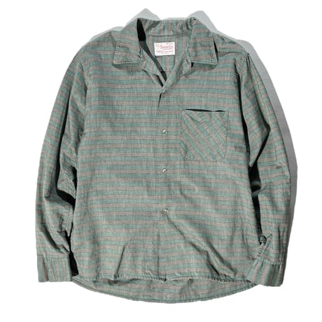 60’s vintage Open collar shirt
