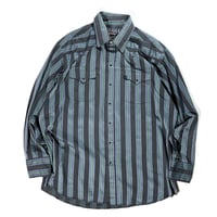 stripe western shirt
