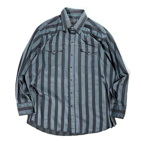 stripe western shirt