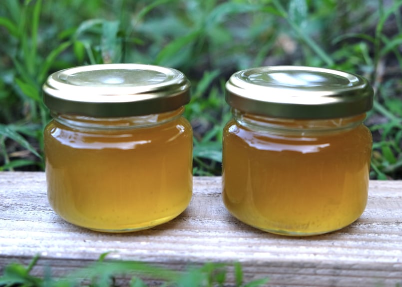 在来種 ニホンミツバチ 生蜂蜜（無添加、垂れ蜜、非加熱）100g 1瓶