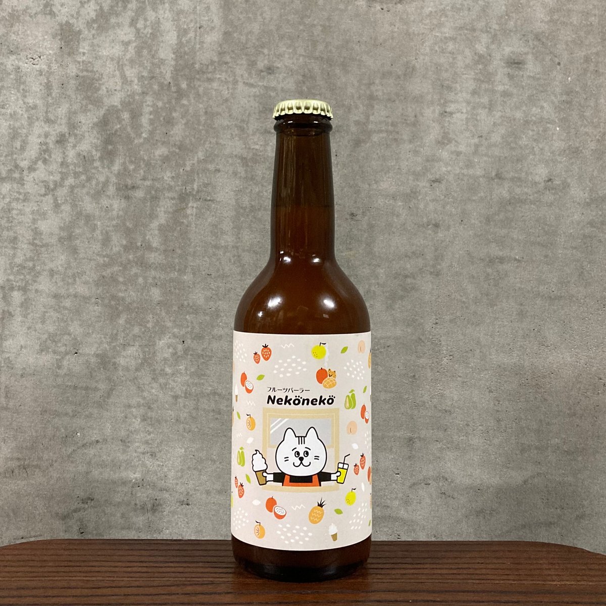 フルーツパーラー猫 すみっコぐらし - てのりぬいぐるみ（フルーツパーラー・ねこ