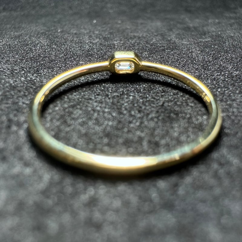 天然ダイヤモンド リング エメラルドカット 計0.698ct エメラルドカットダイヤモンドリング D 1.05ct F-VS2 0.60ct