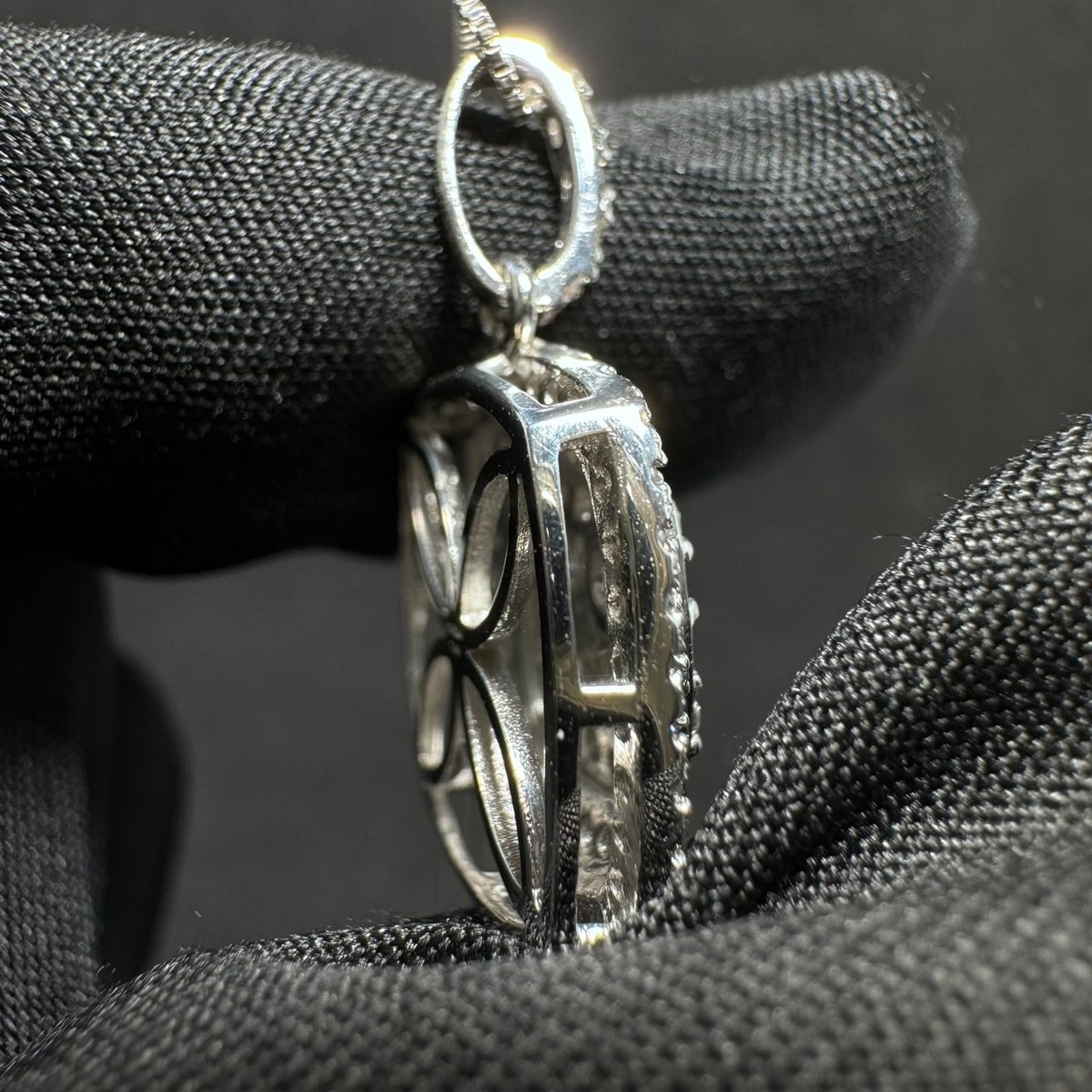 K18WG1.0ctダイヤモンドネックレス | 日本最大級の品揃えを誇る大阪  