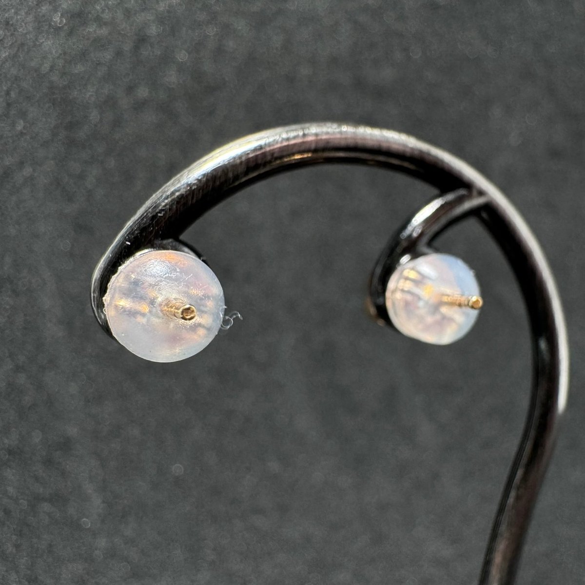 JH83★高級 ピンクサファイア0.4ct ダイヤ K18WG ピアス 鑑付 JH83☆高級 ピンクサファイア0.4ct ダイヤ K18WG ピアス 鑑付