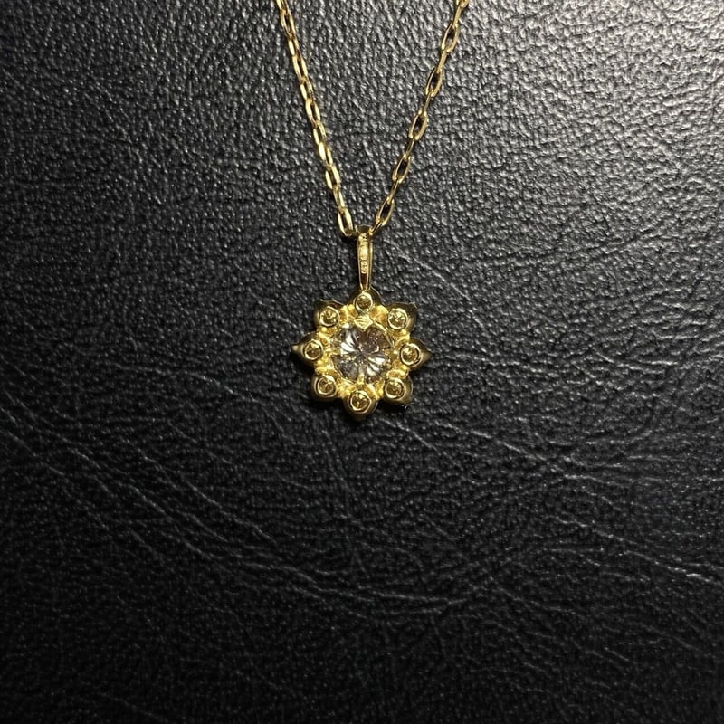 CARTIER/カルティエ】 ハート パヴェ ダイヤモンド ネックレス K18YG 