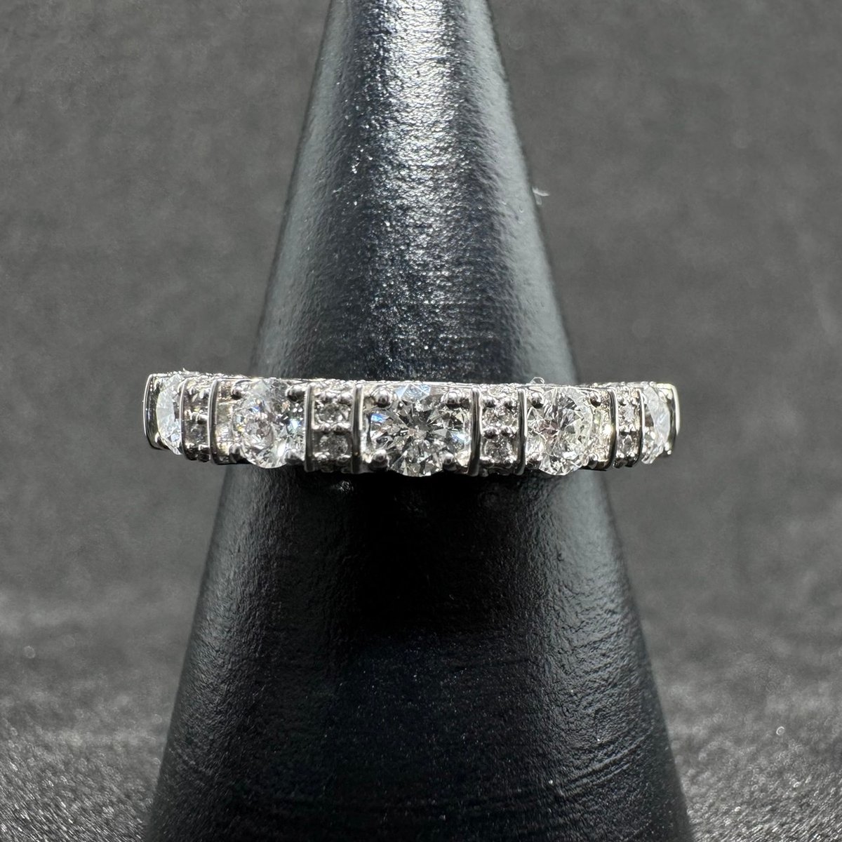 ダイヤモンドエタニティリング K10 ブラックダイヤモンド エタニティ リング – anybelle