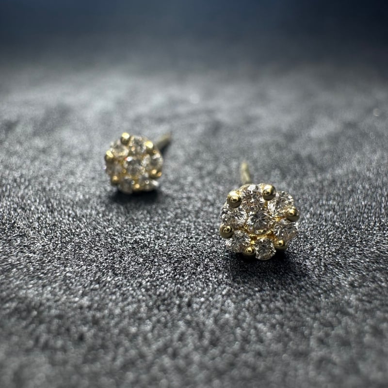 K18YG total0.20ct ダイヤモンド ピアス K18YG0.20ctダイヤモンドピアス | 日本最大級の品揃えを誇る大阪