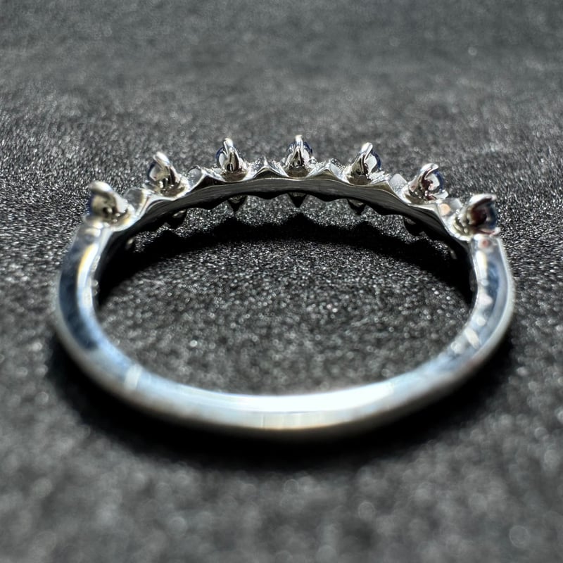 Ptシンプルデザインリング Pt950 0.25ct サファイア デザインリング | 日本最大級の品揃え
