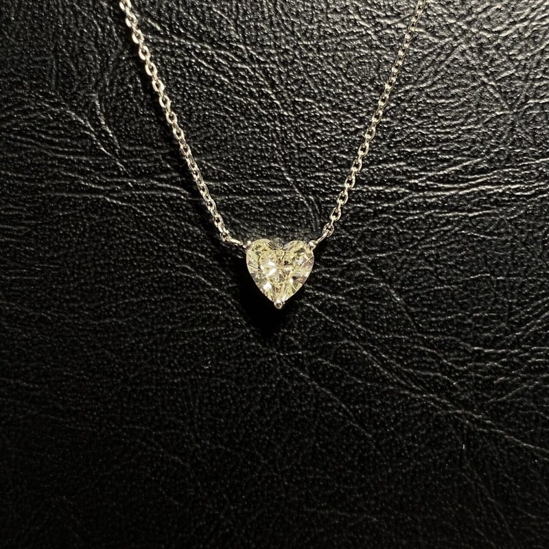 K18YG ダイヤモンド ネックレス 0.09CT - ネックレス