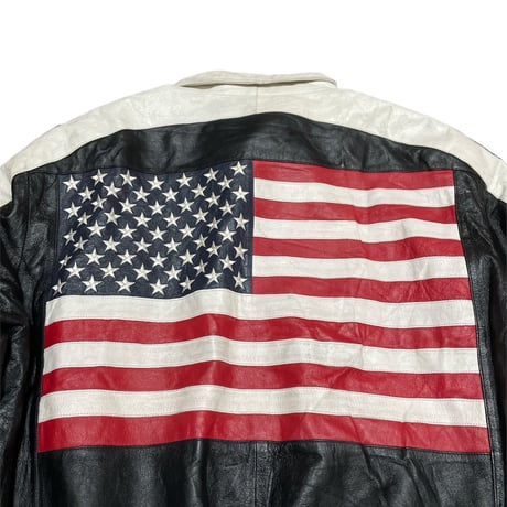 USA レザーJKT