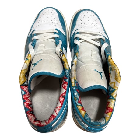 NIKE Air Jordan 1 Low SE "Barcelona Cyber Teal"