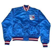 STARTER “NHL New York Rangers” Satin Stadium JKT