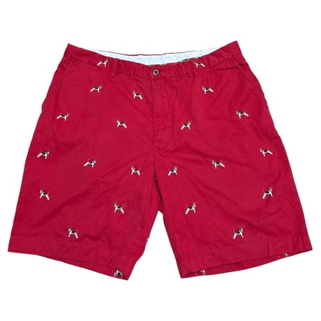 Polo Ralph Lauren 犬 総柄 チノショーツ W38