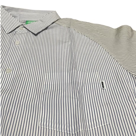 50%off 4WD Stripe Contrast Button Down S/S Shirt