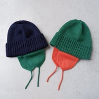 SALE RACAL x 伊藤商店別注 耳当て付きニットキャップ