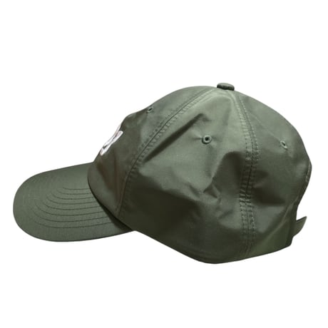 GARBAGE PRE CURVE BRIM 6 PANEL CAP (4:33) Olive x White