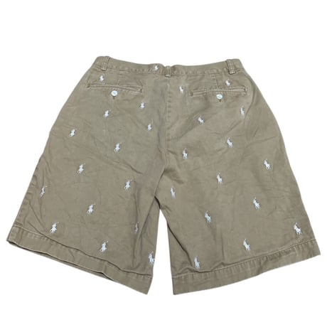 Polo Ralph Lauren 総柄ポニー チノショーツ W33