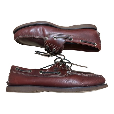 Timberland レザーデッキシューズ 5